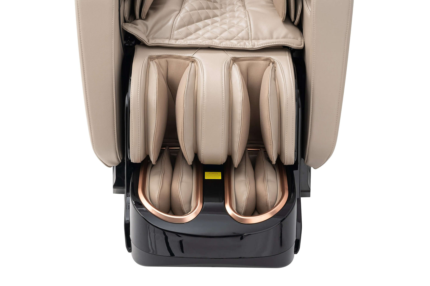 Close-up view of the Tru Symphony Plus 4D Massage Chair's airbag system for ultimate relaxation.