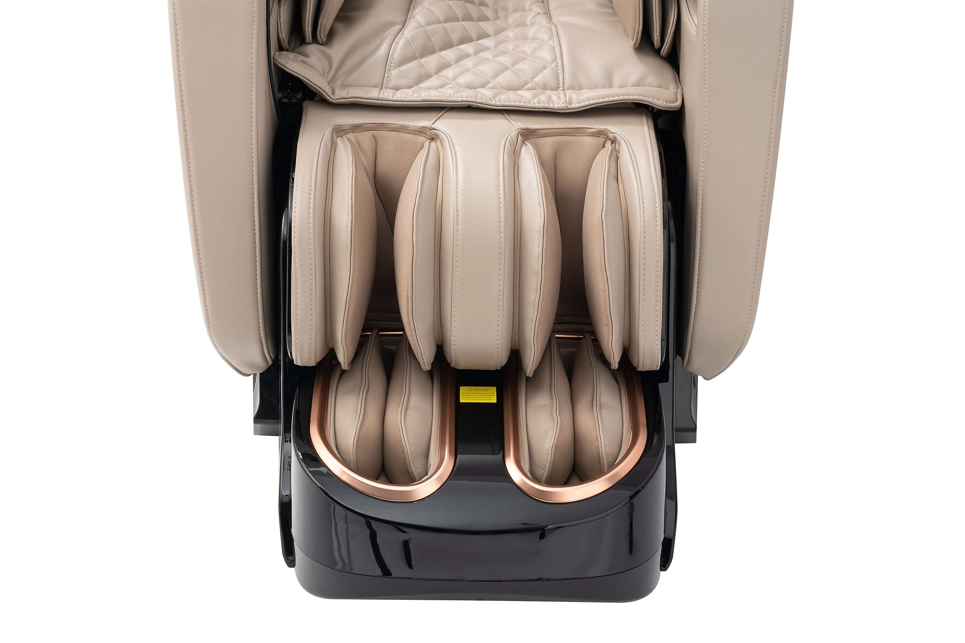 Close-up view of the Tru Symphony Plus 4D Massage Chair's airbag system for ultimate relaxation.