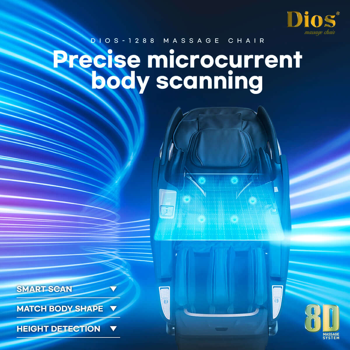 DIOS-1288 8D AI Dual Roller, SL-Track