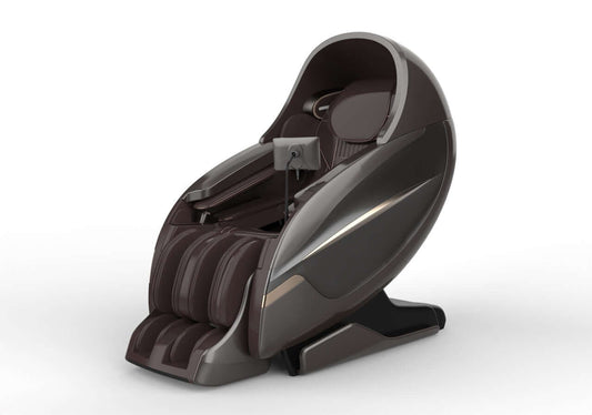 Tru Eclipse Plus Massage Chair in a sleek modern design, showcasing AI-powered features for total body relaxation.