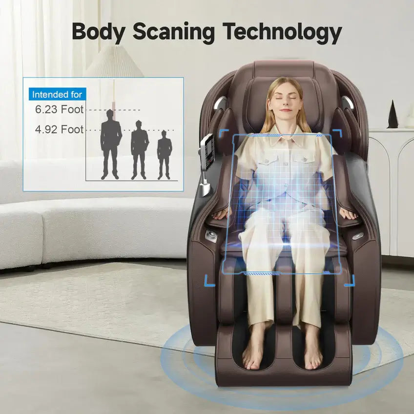 RealRelax FAVOR-06 Massage Chair, 3D, SL-Track