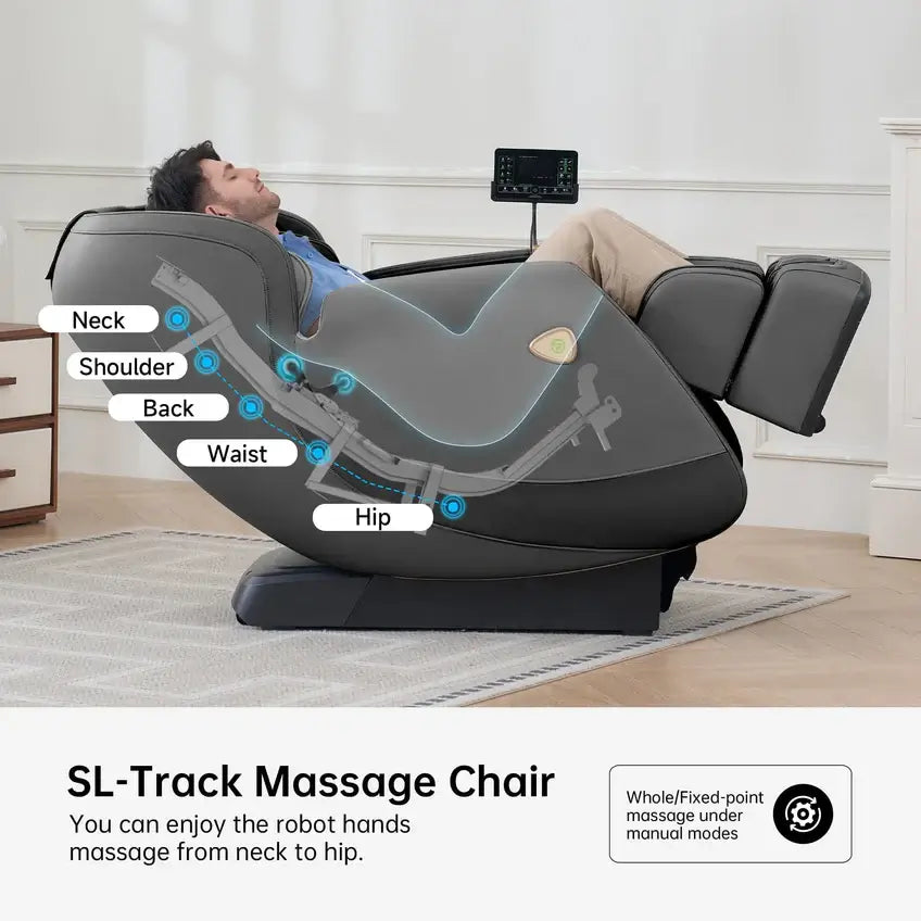RealRelax FAVOR-21 Massage Chair, 3D, SL-Track