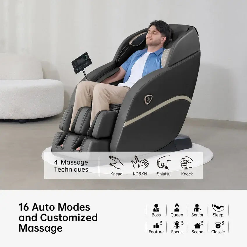 RealRelax FAVOR-22 Massage Chair, 3D, SL-Track