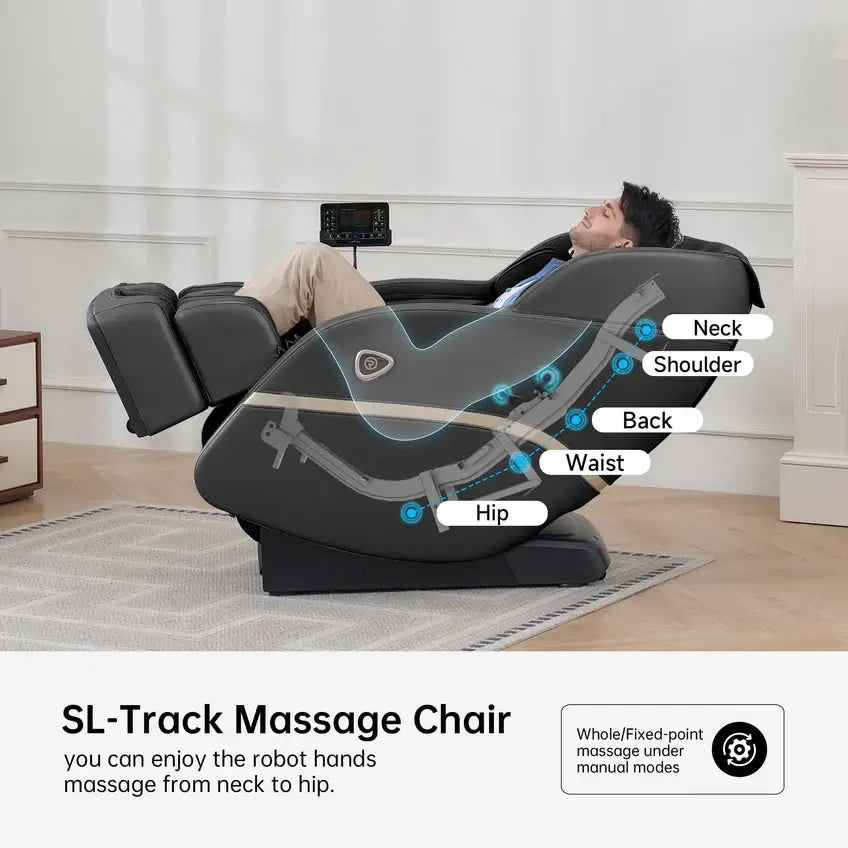 RealRelax FAVOR-22 Massage Chair, 3D, SL-Track