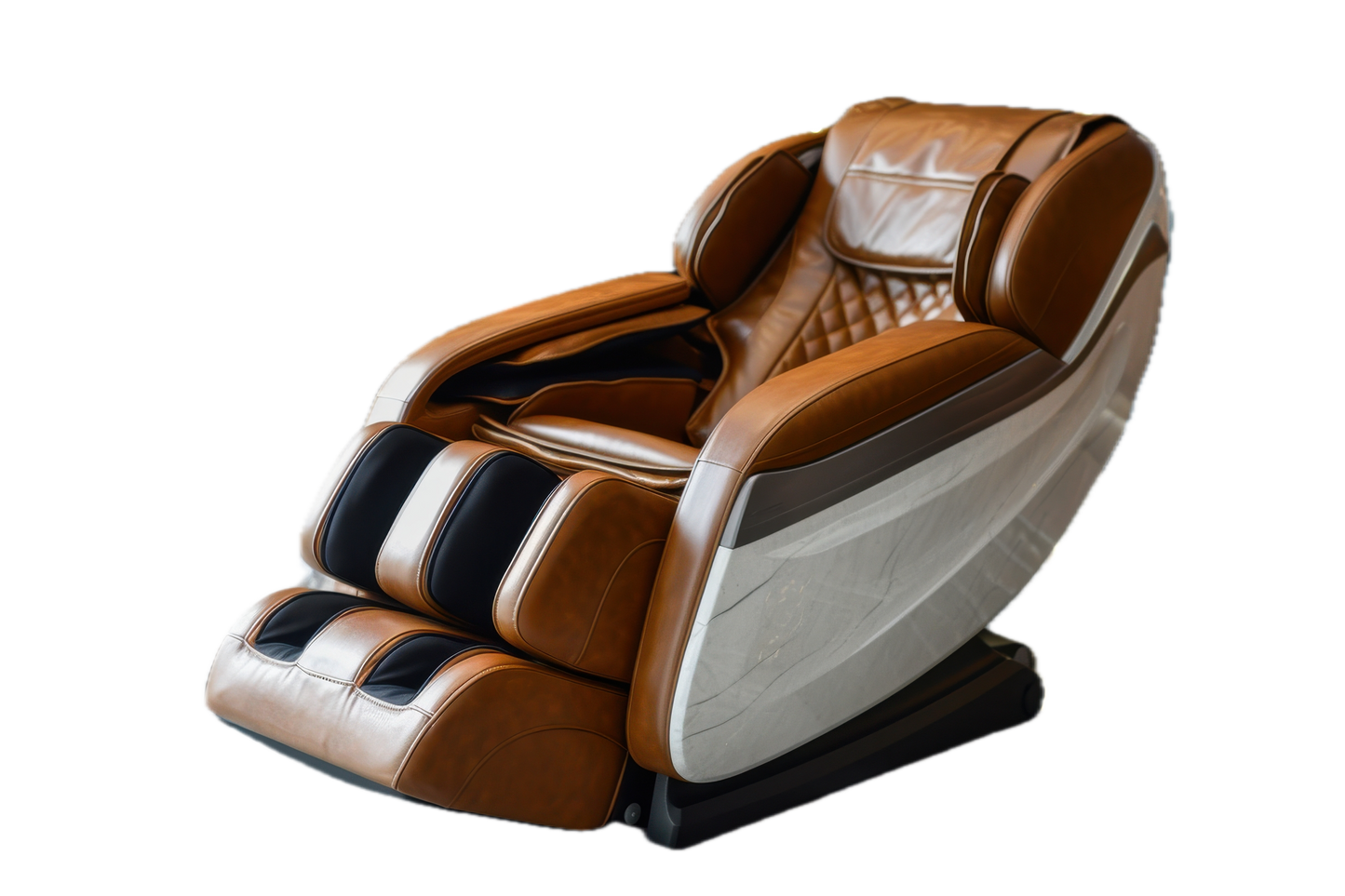 Massage Chair 4D Brown Beige